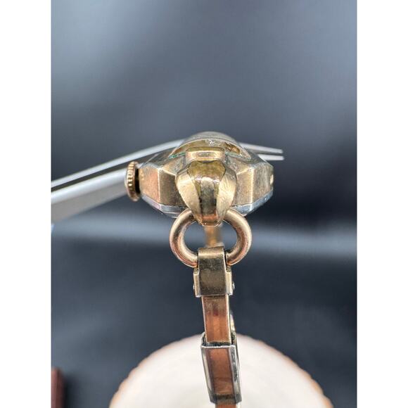 Vintage Croton Swiss 17 Jewel Ladies Watch 10K RGP Gold Filled Art Deco Style